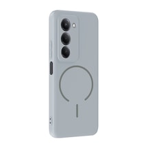 Nihcase Xiaomi Redmi 15 5g Kılıf Meta Pastel Manyetik Araç Tutucu Kılıf + Manyetik Araç Tutucu