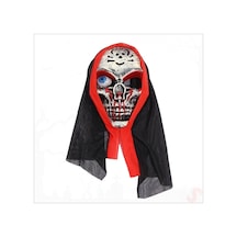 Maske - Tek Gözlü İskelet Maske - Beyaz 0 - 99