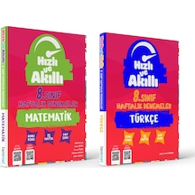 Tammat 8.sınıf Matematik Ve Türkçe 32 Haftalık Deneme Seti 2 Kitap