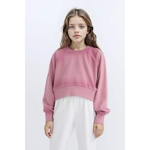 Defacto Relax Fit Bisiklet Yaka Crop Basic Düz Sweatshirt Kız Çocuk D6994A824WN Bordo Defacto Relax Fit Bisiklet Yaka Crop Basic Düz Sweatshirt Kız Çocuk D6994A824WN Bordo