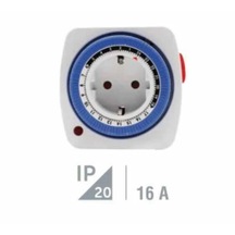 İnoled 3070 Mekanik Priz Tip Zaman Saati