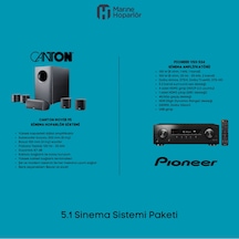 Pioneer VSX-534 Amflikatör + Canton Movie Sinema Sistemi
