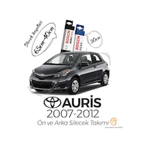 Toyota Uyumlu Auris Ön Arka Silecek Seti 2007-2012 Bosch Aerotwin