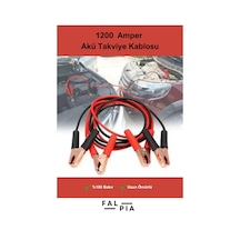 Premium Seri %100 Bakır Kalın Kablo 1200 Amper Güçlü Araç Oto Akü Takviye Hızlı Şarj Kablosu 1 Adet