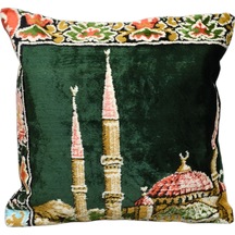Zehra Abla Halı Yeni El Dokuma Dekoratif Kilim Kırlent Yastık Kılıfı 6030