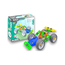 58 Parça Tak-sök Go-kart Arabası Block Yapı Seti