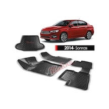 Fiat Egea Sedan 3d Paspas Ve Bagaj Havuzu Set Rizline