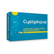 Biorga Cystiphane L-Sistin Çinko L-Arjinin Vitamin B6 içeren Takviye Edici Gıda 60 Tablet