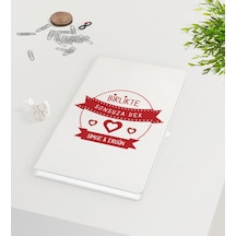 Kişiye Özel Sevgililer Günü Beyaz Defter-55
