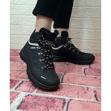 Stepway 8075 Siyah Kürklü Kaymaz Taban Erkek Bot 001