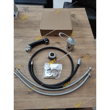 Mrt Kuaför Ekipmanları Çiftli Berber Bataryası Siyah