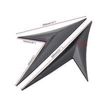 Besthome1 Evrensel V Şekilli Araba Spoiler Kanatları - Modaya Uygun, Dayanıklı Ve Pratik