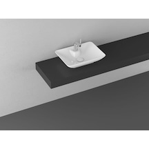 Isvea Sistema Y 52 CM Clear Tezgahüstü Lavabo 525 x 395
