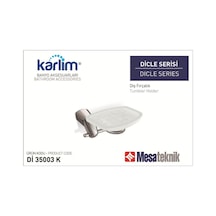 Boheme Karlim Dicle Serisi Sabunluk Krom
