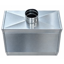 Renuzu Sac Davlumbaz Havalandırma Uzunluk 60 Genişlik 40 Yükseklik 37 Cm Çıkış Boğaz Ölçüsü 13 Cm Galvaniz