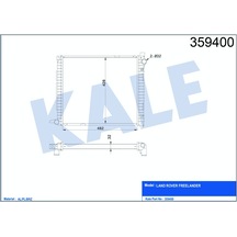 Motor Su Radyatorun 20t2n Freelander I L314 98 06