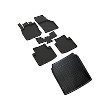 Volkswagen Passat B9 Ferrous 4D Havuzlu Kauçuk Paspas ve ALT 3D Bagaj Havuzu 2024 ve Üstü