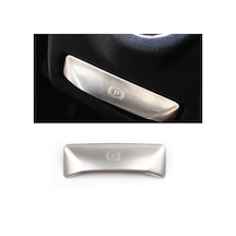 Mercedes Benz W204 W207 W212 El Freni Kolu Kaplaması Metal Gümüş