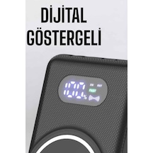 10.000 Mah Powerbank 4 Portlu Hızlı Şarj Dijital Göstergeli Çokrenkli