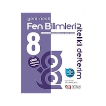 Nitelik 8. Sınıf Nesil Defter Fen Bilimleri