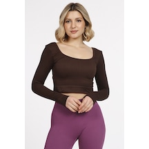 Doremi Seamless Straplez Uzun Kollu Fitilli Büstiyer 001