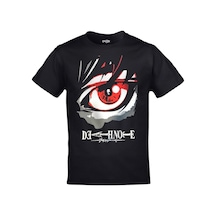 Kalic Studio Unisex Siyah Death Note Büyük Göz Baskılı Siyahorj447