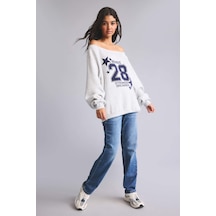 Defacto Comfort Straıght Normal Bel Bilek Boy Yıkama Efektli Jean Pantolon D8155ax26aunm28 Mavi-nm28