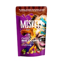 Miskets Sütlü Çikolata Kaplı Eksi Dolgulu Karışık Aromalı Licoric 120 G