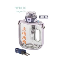 Uzspace Tkk Sporcu Matarası 1000 Ml Purble Lila