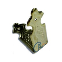 Dekoratif Sandık, Kutu Kenarı, 11x32mm, Sarı, 1 Adet Ahşap