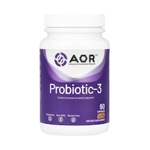 Advanced Orthomolecular Research Aor, Probiotic-3, 90 Capsules