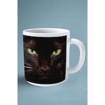 York Chocolate Kedi İsimli Kişiye Özel Baskılı Kupa Bardak Model 5 Çok Renkli