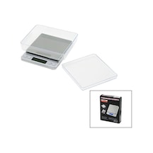 Superıor Mını I-2000 3000gr/0.1gr Mini 10.5x13cm Hassas Tartı - Terazi Şeffaf Pls.kapak Pilli