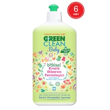 U Green Clean Baby Organik Portakal Yağlı Bitkisel Biberon ve Emzik Temizleyici 6 x 500 ML