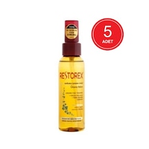 Restorex Onarıcı Argan Saç Bakım Yağı 5 x 100 ML