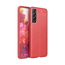 Samsung Galaxy Uyumlu S21 Fe Kılıf Auto Focus Kapak - Kırmızı Diğer