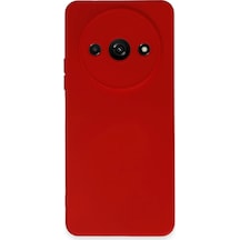 Zengemtx Newface Xiaomi Redmi A3 4g Kılıf Nano İçi Kadife Silikon - Kırmızı