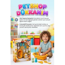 Petshop Dükkanım Banyo Ve Bakım Seti - İnteraktif Köpek Kulübesi Ve 13 Parça Aksesuar