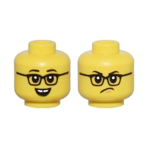 Minifigür Parçaları: Kafa: 3626pb3660