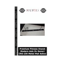 Premium Fitness Standı Modern Askı Ev Gereci Crs-156 Metal Mat Askısı