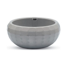 Aranjman Saksı Küçük 0,7 Lt Granit Gri