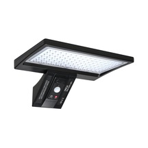 Xindoker Güneş Enerjili Duvar Lambası, Pır Hareket Sensörlü, 4 Modlu Ayar, 104 Led Işık 3000k-6000k , Ip65 Su Geçirmez, 5200mah Pil, Type-c Şarj, Kumanda İle Kontrol Edilebilir Siyah