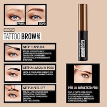 Brow Geçici Kaş Dövmesi, Orta Ton, 4.9 Ml 0