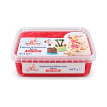 Ovalette Şeker Hamuru Kırmızı 1 Kg