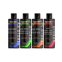 4'lü Pasta Cila Seti, 4x250 Ml Boyutunda