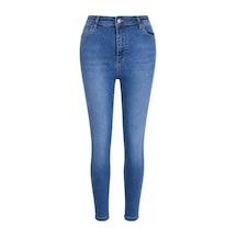 Double Slim Skinny Açık Mavi Kadın Jean Pantolon 3529