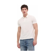 Lumberjack Mb Ct953 Polo T-sh 6fx Kırık Beyaz Erkek Kısa Kol T-shirt 000000000102064405