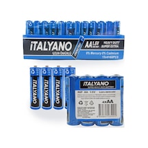 Italyano AA R6P Kalem Pil 60 Adet