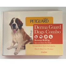 Petguard 40-60 KG Köpekler için Dış Etkenlere Karşı Koruma Damla 4 x 5 ML
