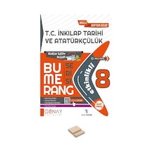 Lgs 8.sınıf Bumerang T.c. İnkılap Tarihi Konu Anlatımlı Soru Bankası Ve Telefon Standı